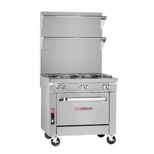 Southbend Platinum Electric 12" Heavy Duty Range w/ 2 Round Hotplates - PE12C-B