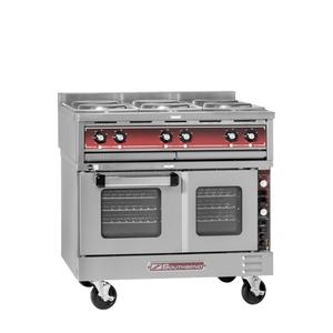 Southbend SE-Series Electric 36" Heavy Duty Range w/ 6 Round Hotplates - SE36T-BBB