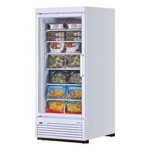 Turbo Air 37" Wide One Section Glass Door Merchandiser Freezer - TJMF-30SDW(B)-N