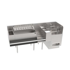 Krowne Metal 76" Wide Taffer Command Cocktail Station - KR24-TCS76F