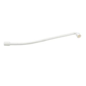 Manitowoc OEM Undercounter Ice Machine White Molded Inlet Tube - 040002390 