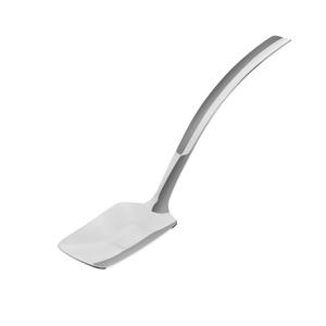 Browne Foodservice Horizon 13in Stainless Steel Solid Serving Spoon - 573373 