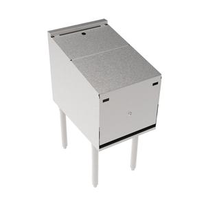 Krowne Royal Series 16" Wide Underbar Liquor Display With Cover - KR24-ML16-LC