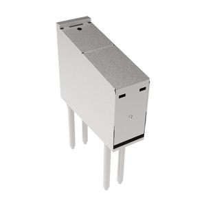 Krowne Royal Series 8in Wide Underbar Liquor Display With Cover - KR24-ML8-LC 