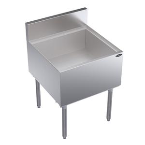 Krowne 24" Wide 92lb Capacity Underbar Ice Bin With Cold Plate - KR24-24-10