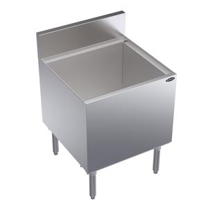 Krowne 24" Wide 121lb Capacity Underbar Ice Bin With Cold Plate - KR24-24DP-10