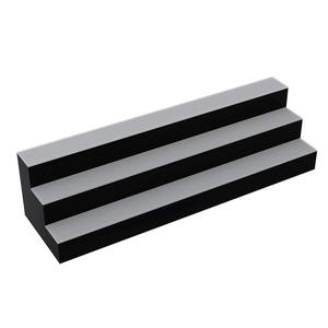 Krowne 48in Wide Three Tier Lighted Countertop Liquor Display - KR-3T48-R 