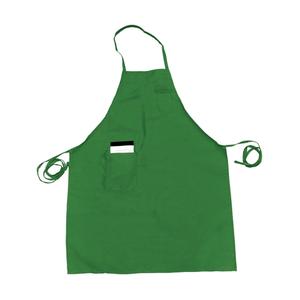 Thunder Group Chef Regalia 33" x 26" Full Length Bib Apron w/ Pocket - CA3326LG