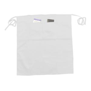Thunder Group Chef Regalia 31" x 28" White Full Length Bistro Apron - CA3128WH
