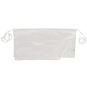 Thunder Group Chef Regalia 17" x 34" White Four-Way Reversible Waist Apron - CA1734WH