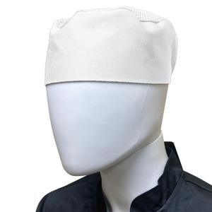 Thunder Group Chef Regalia White Ventilated 3.5" High Pill Box Hat-X Large - CH003WHXL