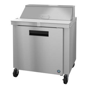 Hoshizaki 36" Wide 10 Pan Sandwich Salad Prep Table - SR36B-10