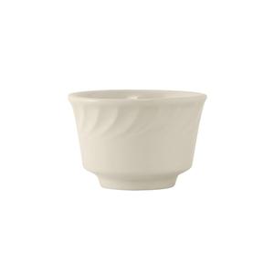 Tuxton China Inc Meridian 8oz American White/Eggshell Bouillon Cup - 3dz - MEB-0802 
