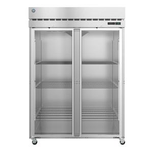 Hoshizaki 55in Wide Two Section Glass Door Reach-In Freezer - F2A-FG Hoshizaki 55in Wide Two Section Glass Door Reach-In Freezer - F2A-FG