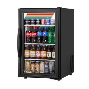 True 20" Countertop Black Refrigerated Merchandiser - GDM-06-34-HC~TSL01