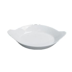 Yanco China Accessories White Porcelain 7" dia. French Dish - 6 Each - FH-7