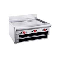 American Range Culinary Series 24in Raised Flat Griddle Gas Broiler - ARGB-24 