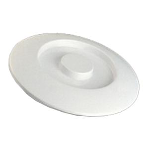 Yanco China Nessico White Melamine Heavy Weight Tortilla Server Lid - NS-608CW 