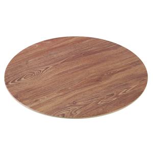 Yanco China Wood Design Melamine 12in dia. Serving Tray - 1dz - WD-312 