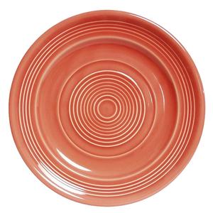 Tuxton China Inc Concentrix 10-1/4in Diameter Cinnebar Ceramic Plate - 1dz - CNA-104 