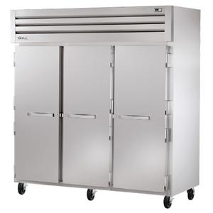 True Spec Series 77.5" Three Solid Door Reach-In Freezer - STG3F-3S-HC