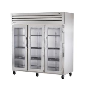 True Spec Series 77.5" Three Glass Door Reach-In Freezer - STG3R-3G-HC