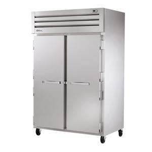 True Spec Series 53" Two Solid Door Reach-In Heated Cabinet - STR2H-2S