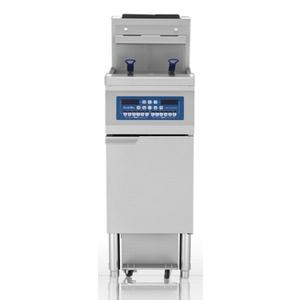 Atosa Programmable Gas Stainless Steel Single 50 lbs. Fryer - AEFF-50-1