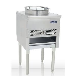 Atosa Stainless Steel Adjustable Valve 13" Wok Range - 110K BTU - ATW-13