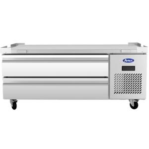 Atosa Stainless Steel Digital Controls Freezer Flat Top Chef Base - MGF8462GR