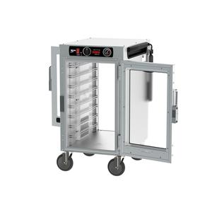 Metro HotBlox 8 Pan Mobile Pass-Thru Insulated Holding Cabinet - HBCN8-ACPC-M 