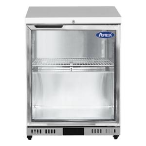 Atosa 27.5" Stainless Steel Glass Door Undercounter Refrigerator - AUF27GR-GD