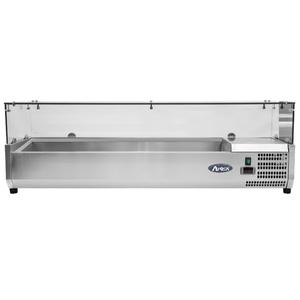 Atosa 60" Stainless Steel Countertop Refrigerated Prep Station - ESL3883GR
