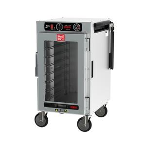Metro HotBlox 8 Pan Mobile Pass-Thru Insulated Holding Cabinet - HBCN8-ACPS-M 