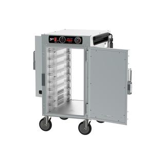 Metro HotBlox 8 Pan Mobile Pass-Thru Insulated Holding Cabinet - HBCN8-ASPS-M 