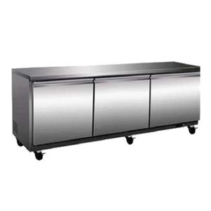 Serv-Ware 71-1/2" Three-Section Undercounter Freezer - UCF-72-HC