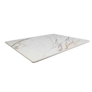 H&D Commercial Seating 30" x 60" Solid White Marble Sintered Stone Top - CST3060W