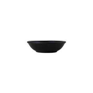 Tuxton China Inc Zion 5-1/2oz Matte Black Porcelain Fruit Dish - VBD-045G 