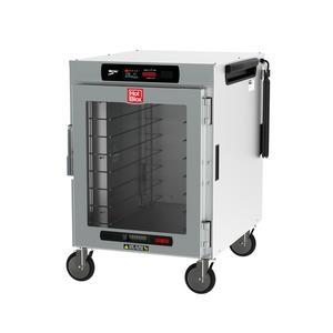 Metro 8 Pan Mobile Pass-Thru Insulated Heated Holding Cabinet - HBCW8-DCPS-M Metro 8 Pan Mobile Pass-Thru Insulated Heated Holding Cabinet - HBCW8-DCPS-M
