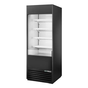 True 30" Black Vinyl Vertical Air Curtain Merchandiser - TOAM-30-HC~NSL01