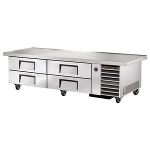 True 86" Stainless Steel (4) Drawer Refrigerated Chef Base - TRCB-79-86-HC