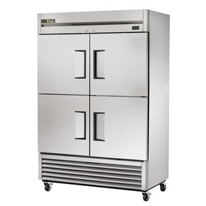 True 54in Stainless Steel Two-Section Dutch Door Reach-In Freezer - TS-49F-4-HC 