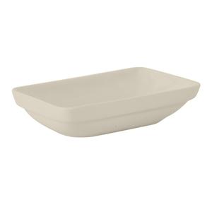 Tuxton China Inc 11 oz. Ceramic American White/Eggshell Rectangular Bowl - BEB-110R
