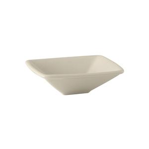 Tuxton China Inc Duratux 15.5oz Ceramic American White/Eggshell Square Bowl - BEB-160F 