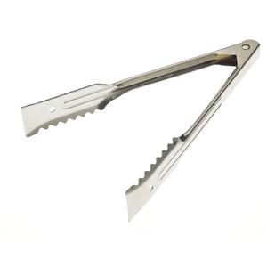 Mercer Culinary 9.5in Stainless Steel Utility Spring Tongs with Gripper End - M21609 