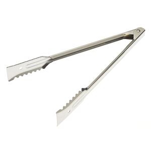 Mercer Culinary 12" Stainless Steel Utility Spring Tongs w/ Gripper End - M21612