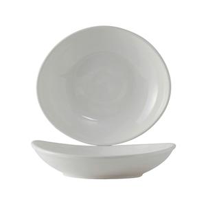 Tuxton China Inc Duratux 10-1/2oz White Oval Bowl - 1dz - BWB-105J 