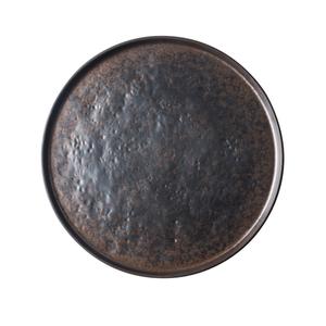 TableCraft Lunara Brown Melamine 14" dia. Platter - 6 Each - 123517BR