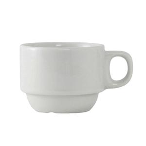 Tuxton China Inc Alaska/Colorado 3oz Porcelain White Demitasse Cup - 3dz - ALF-0303 