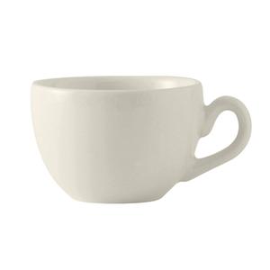 Tuxton China Inc Modena 3oz Ceramic Pearl White Demitasse Cup - 3dz - AMU-085 